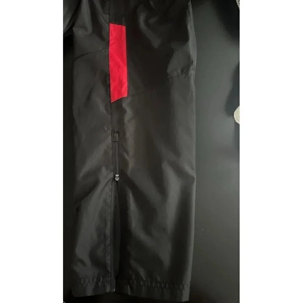 Vintage Starter Mesh Lined Windbreaker Side Zipper Track Joggers Mens sz Small - Picture 3 of 3